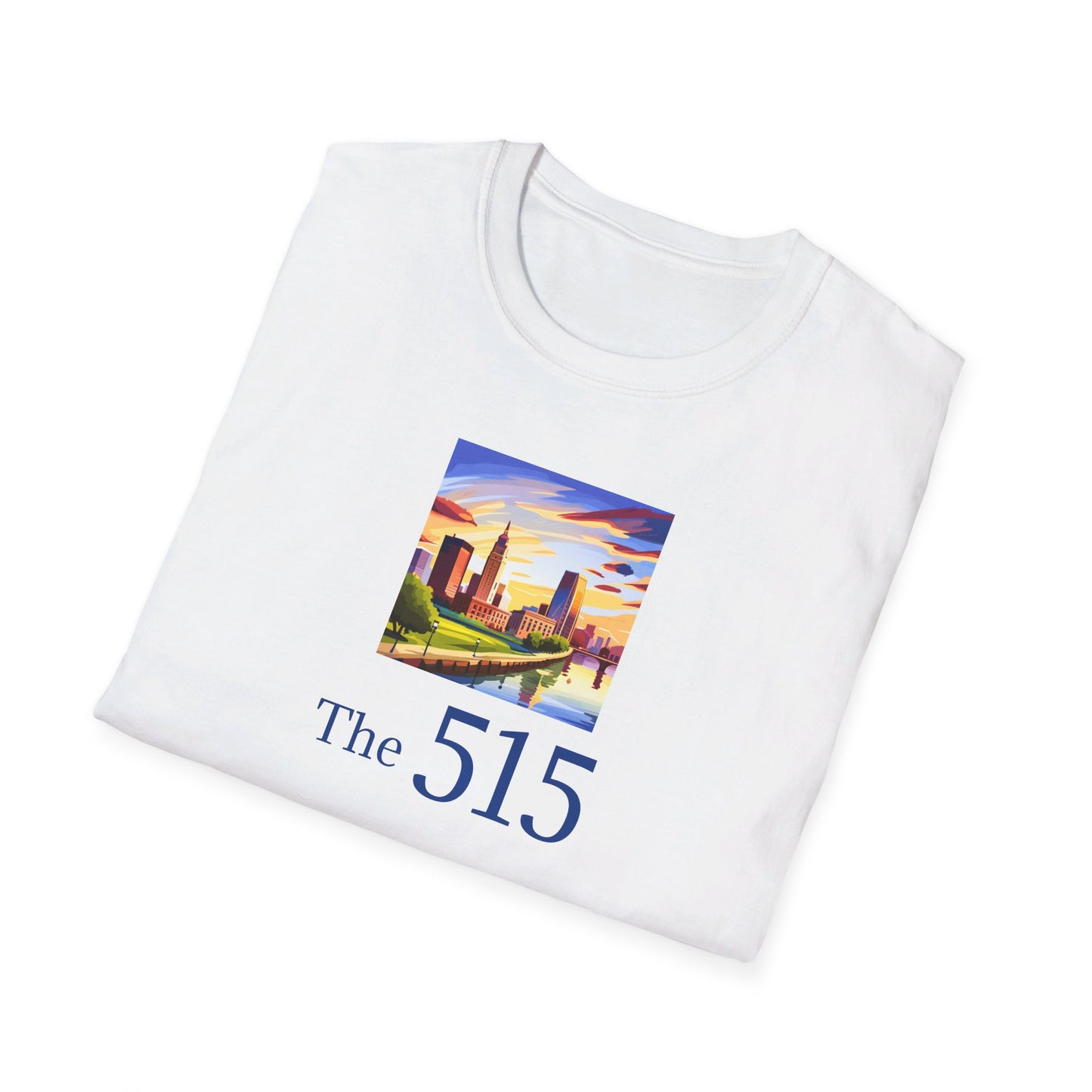 The 515 - Des Moines, Iowa T-shirt
