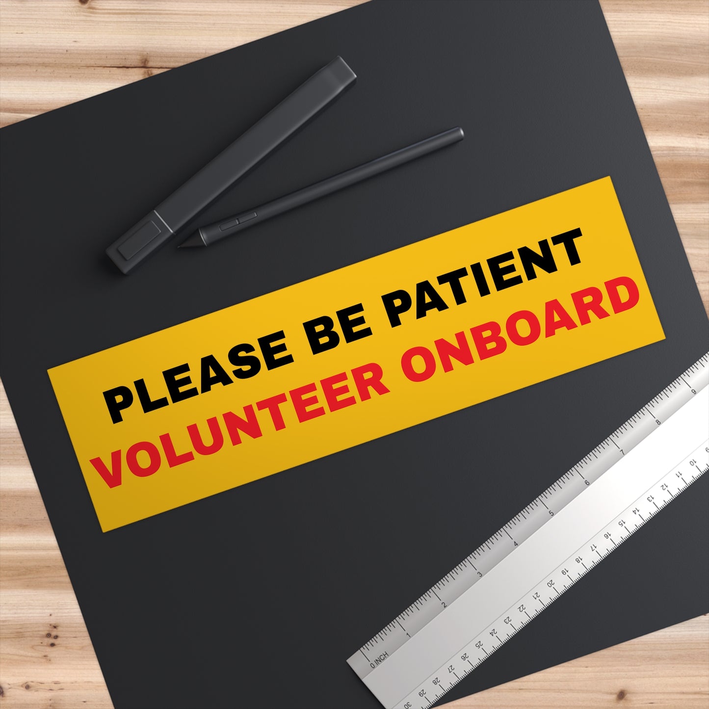 VOLUNTEER ON BOARD