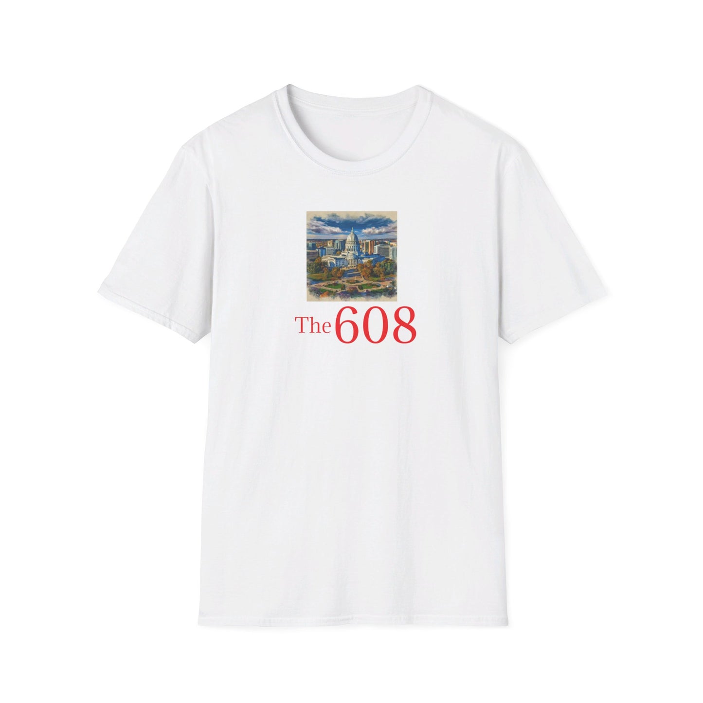 The 608 - Madison, Wisconsin T-shirt