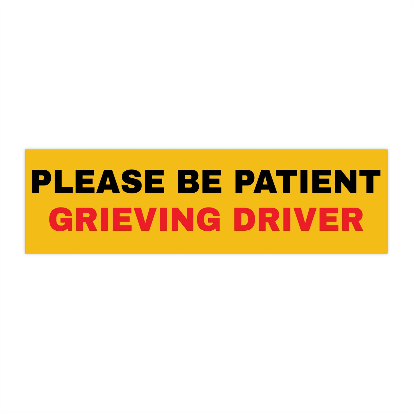 GRIEVING DRIVER