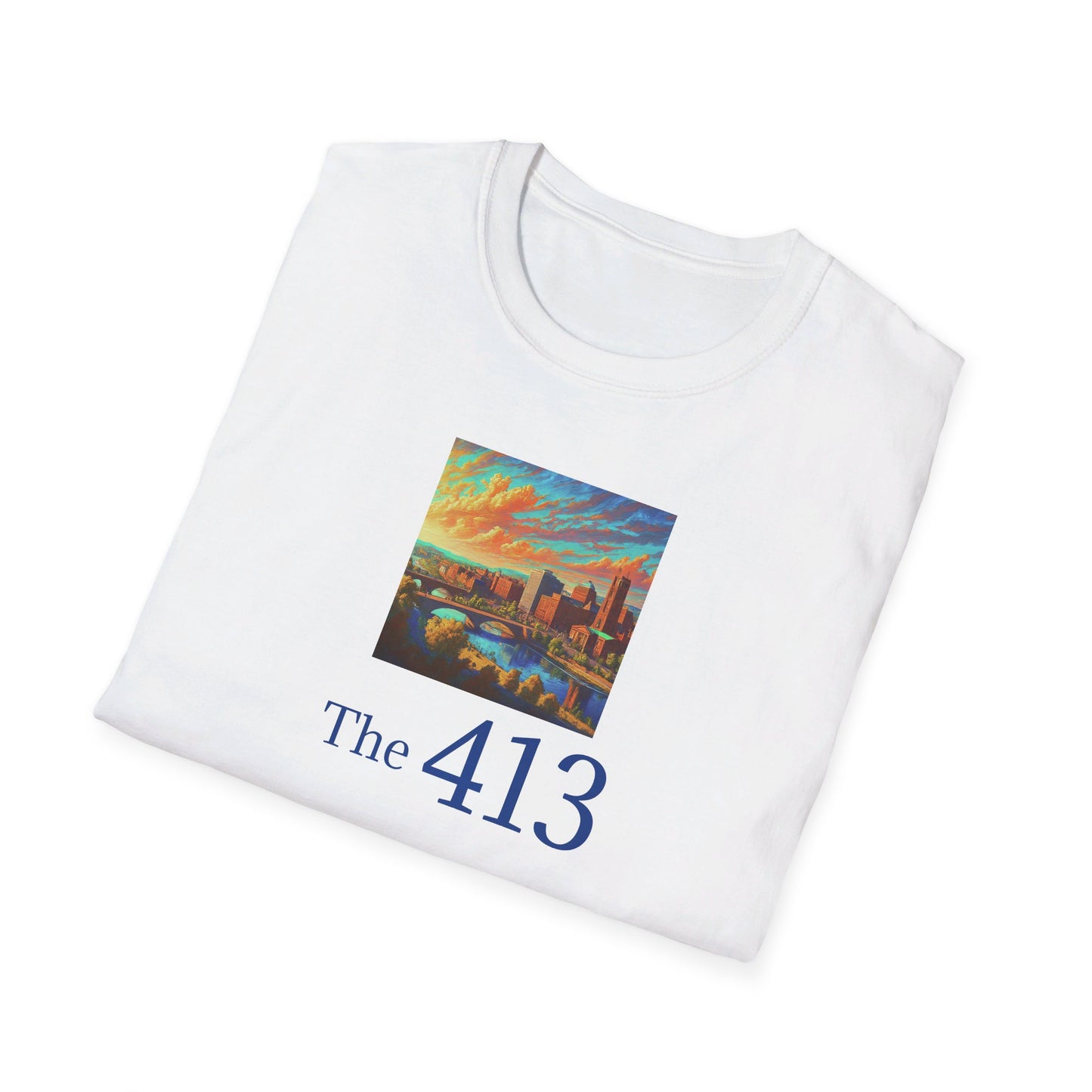 The 413 - Springfield, Massachusetts T-shirt