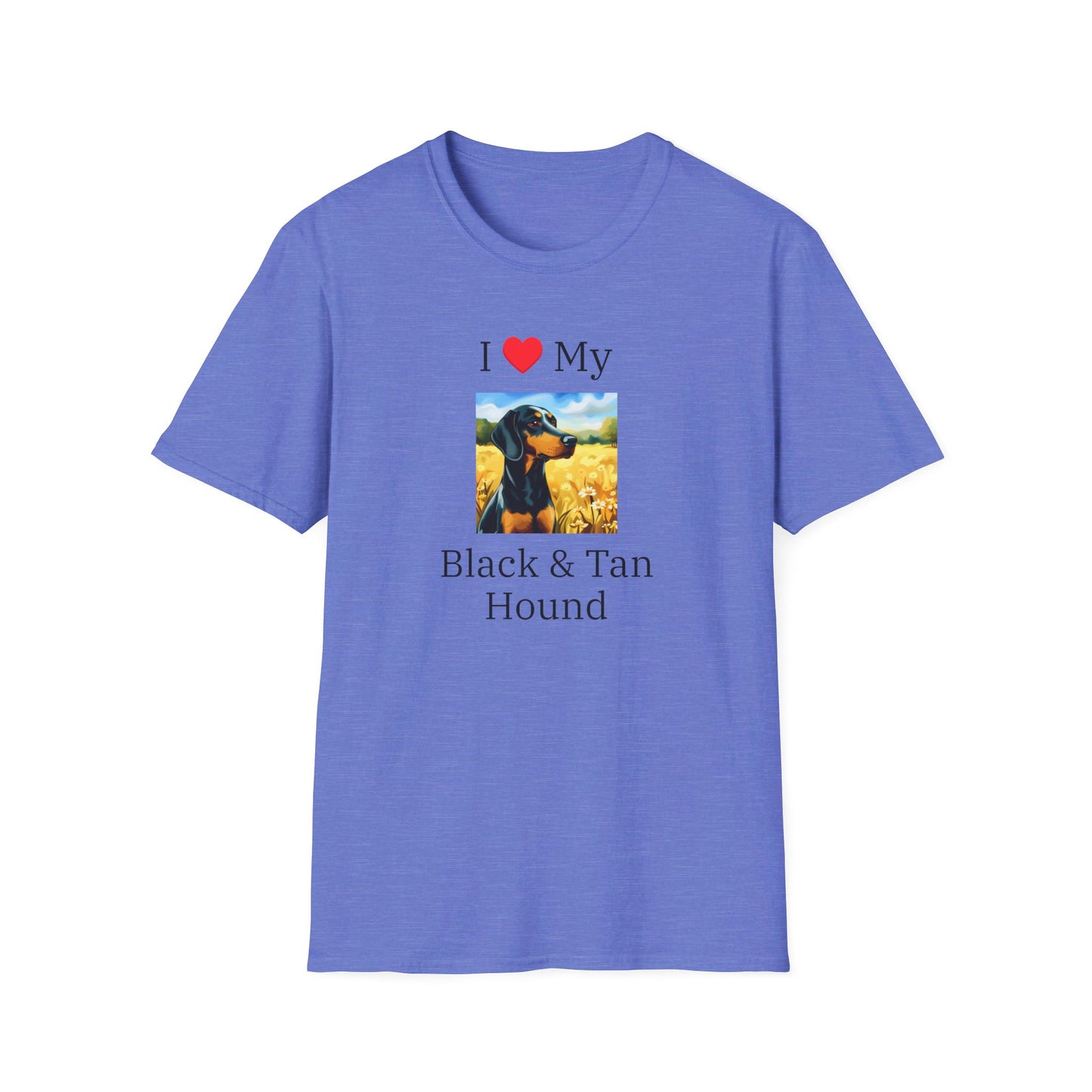 I Love My Black & Tan Hound T-shirt