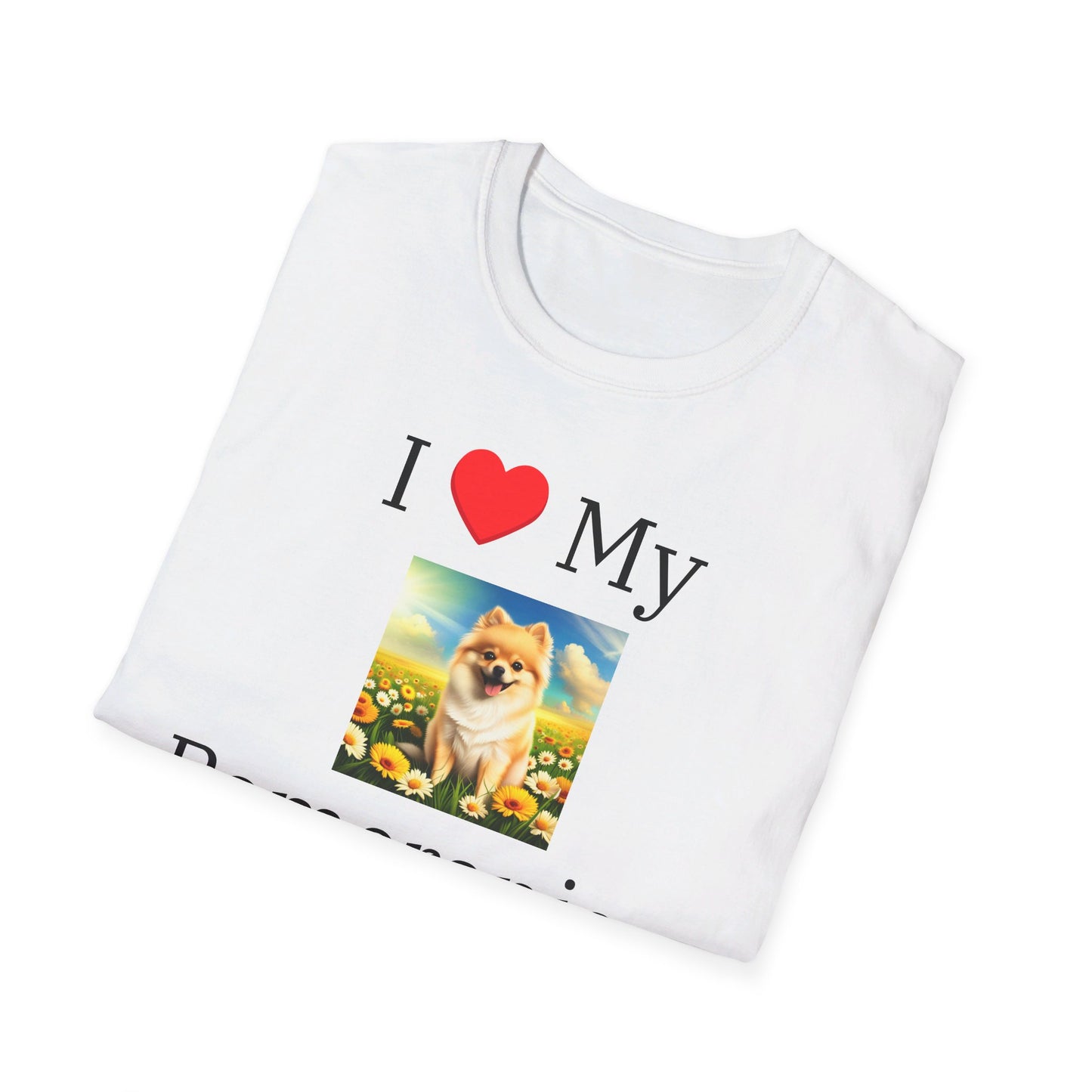 I Love My Pomeranian T-shirt