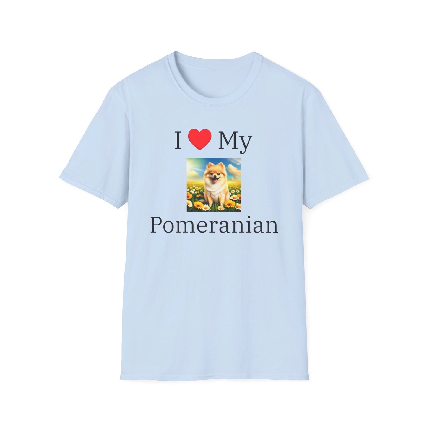 I Love My Pomeranian T-shirt