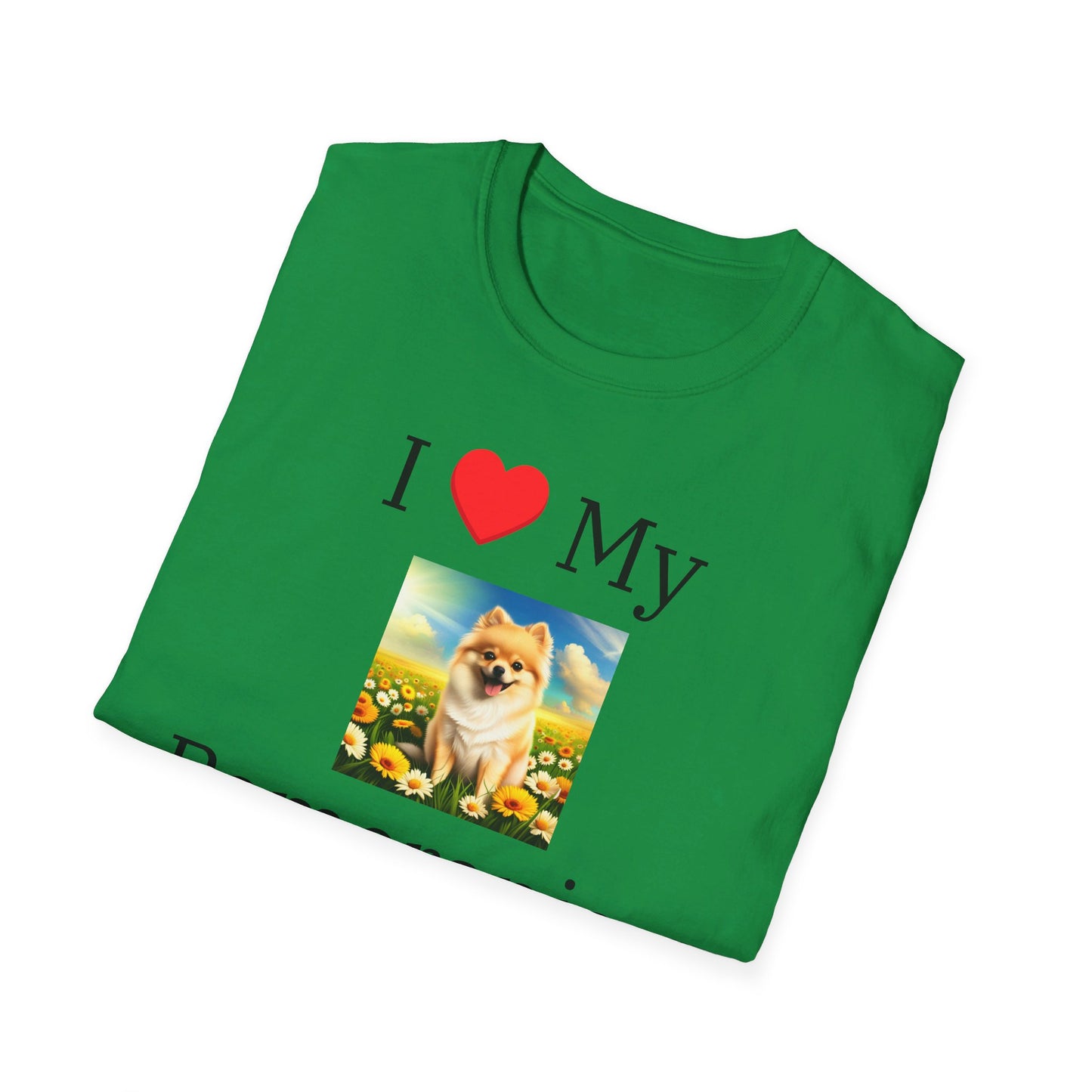 I Love My Pomeranian T-shirt