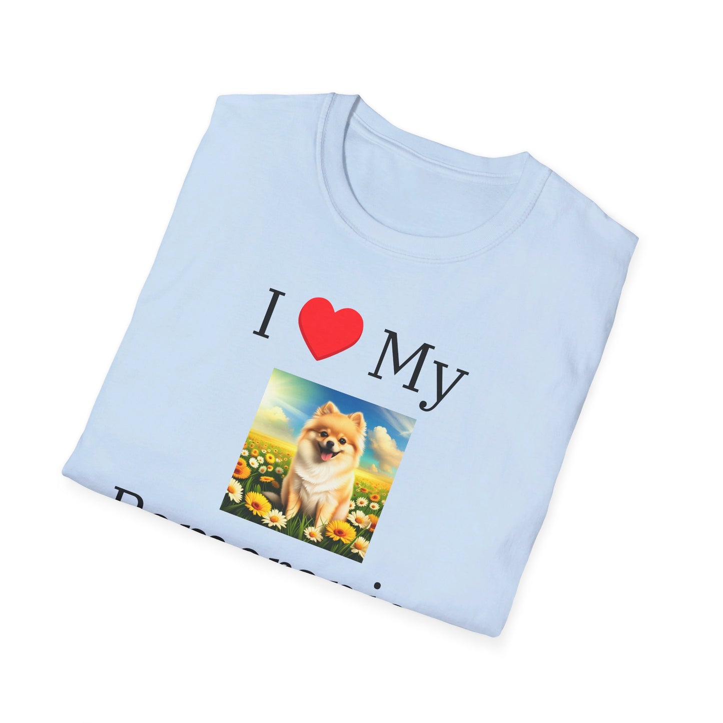 I Love My Pomeranian T-shirt