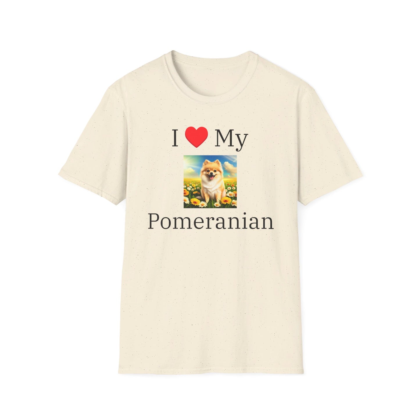 I Love My Pomeranian T-shirt