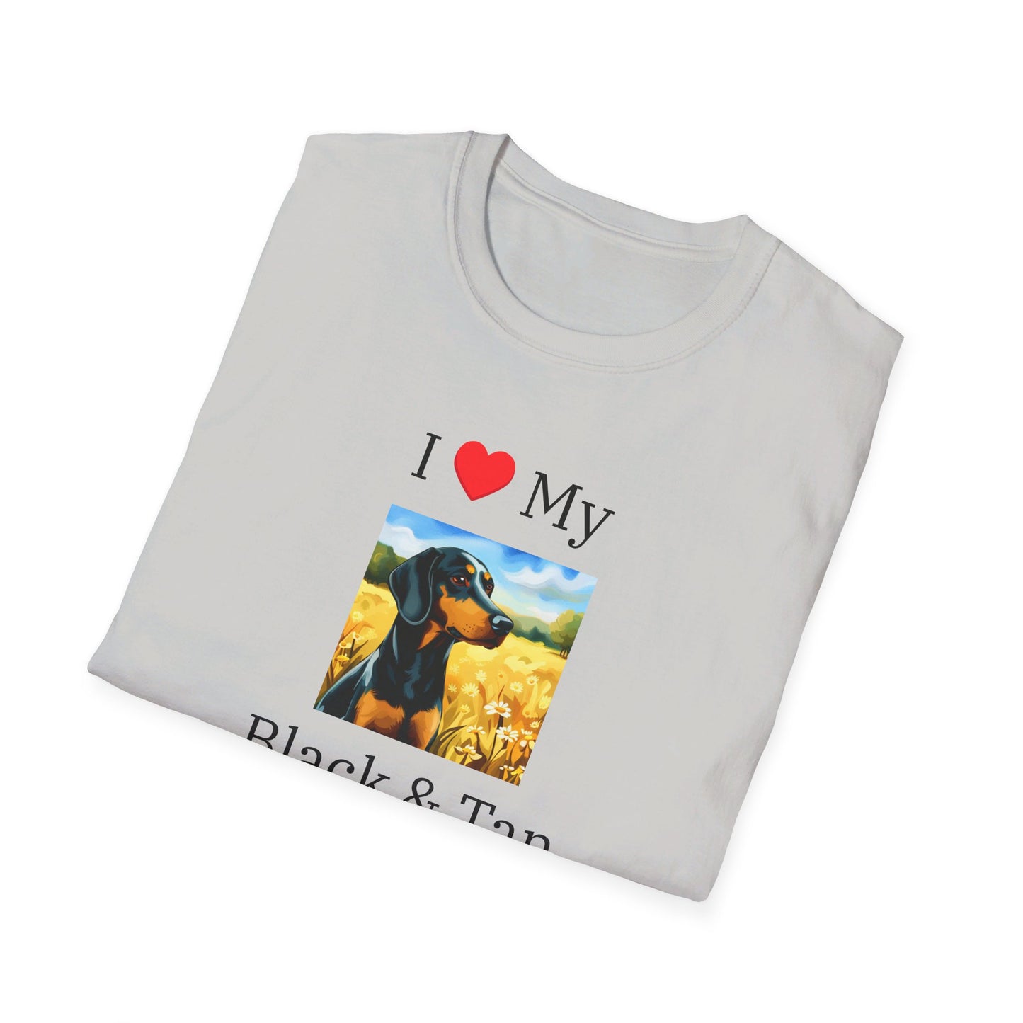 I Love My Black & Tan Hound T-shirt