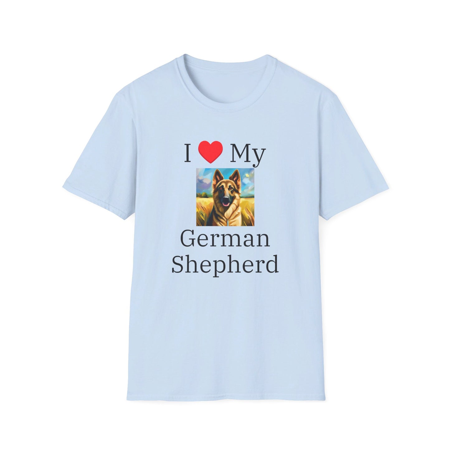 I Love My German Shepherd