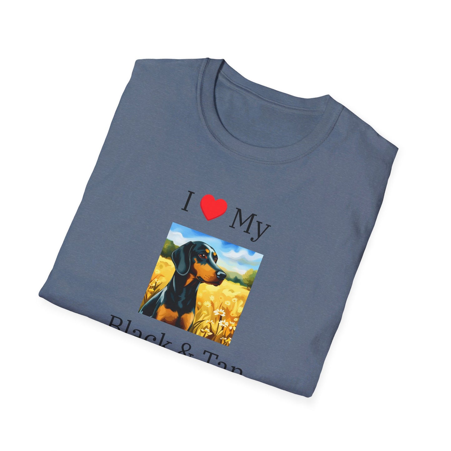 I Love My Black & Tan Hound T-shirt