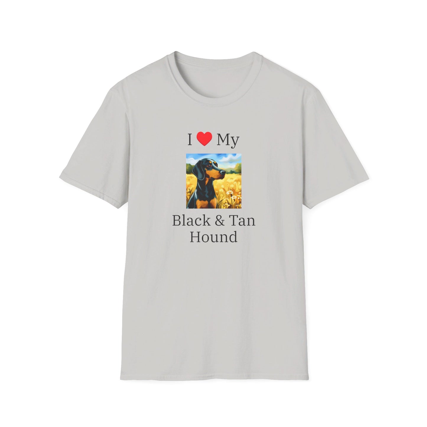 I Love My Black & Tan Hound T-shirt