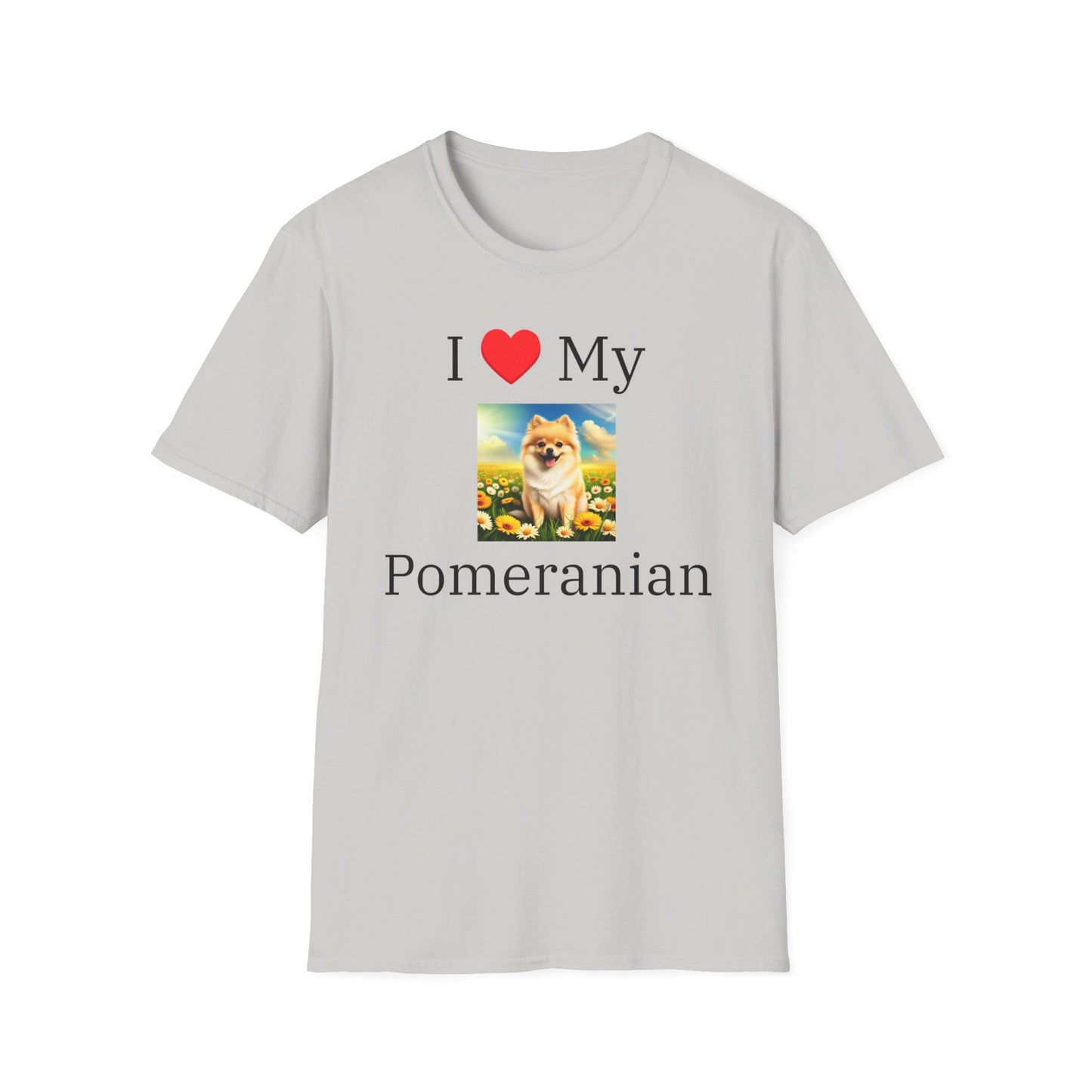 I Love My Pomeranian T-shirt