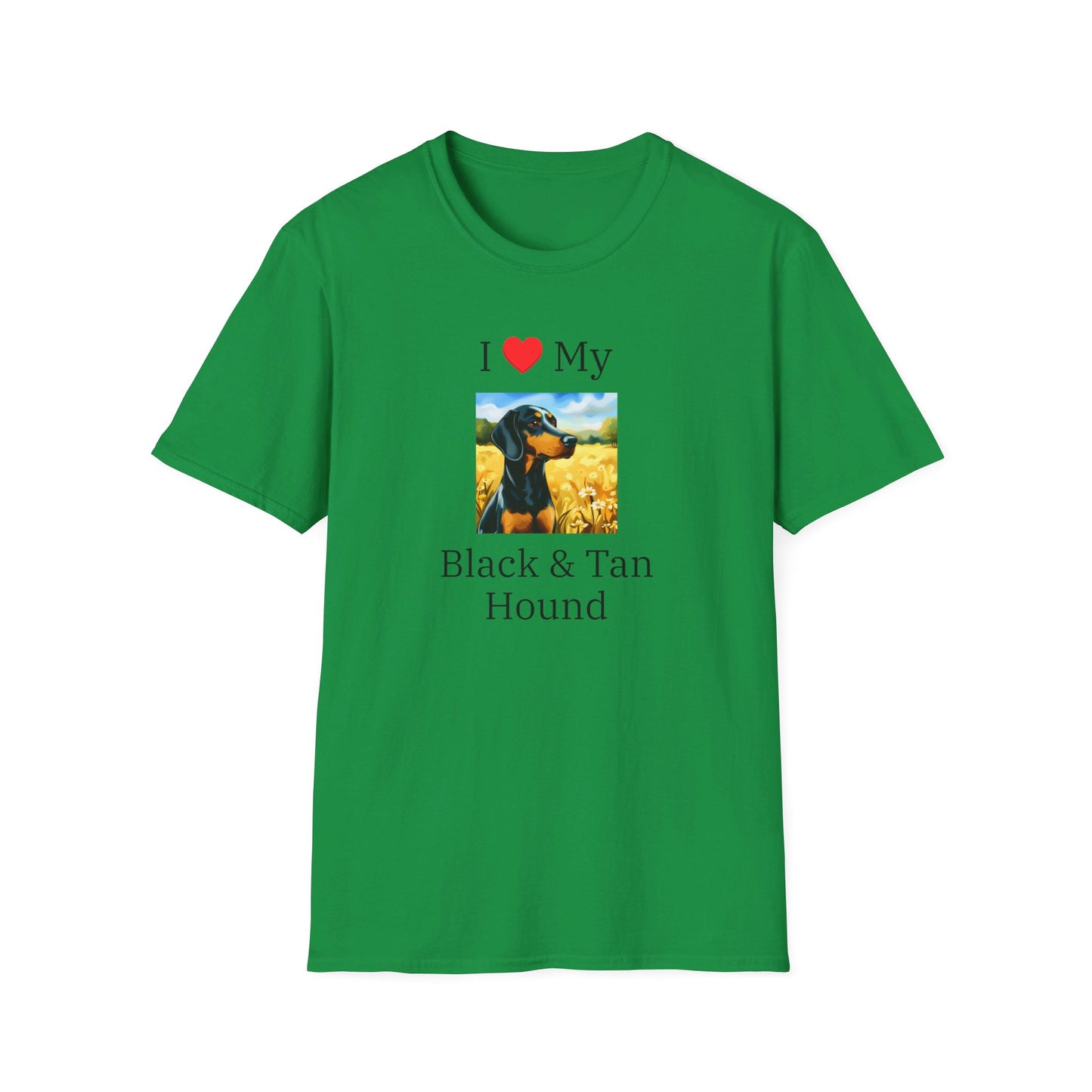 I Love My Black & Tan Hound T-shirt