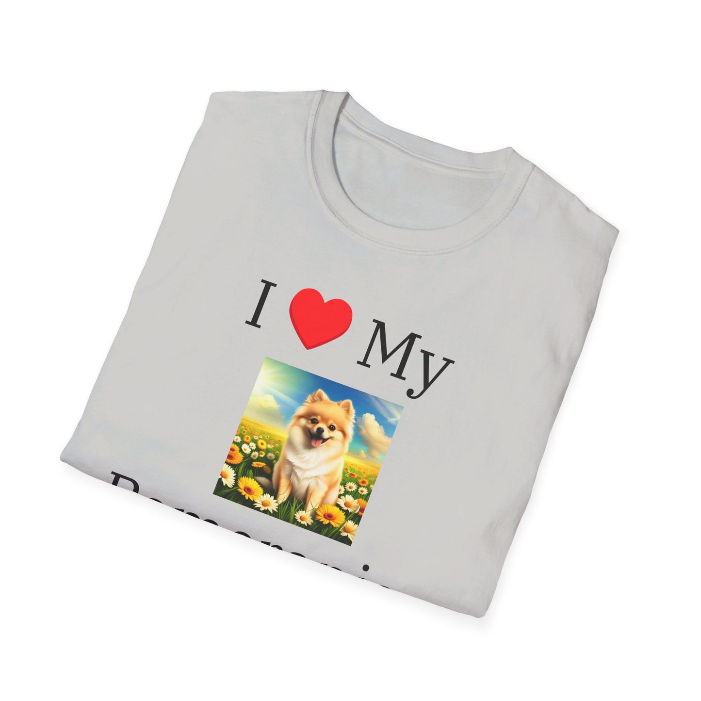 I Love My Pomeranian T-shirt