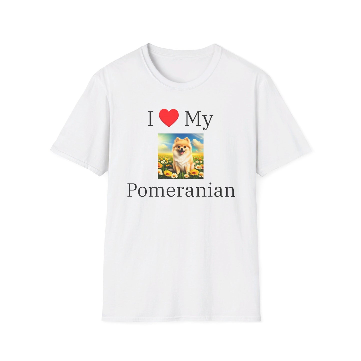 I Love My Pomeranian T-shirt