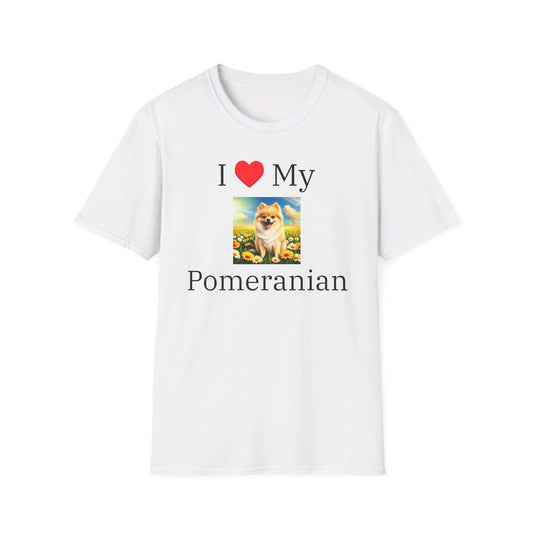 I Love My Pomeranian T-shirt
