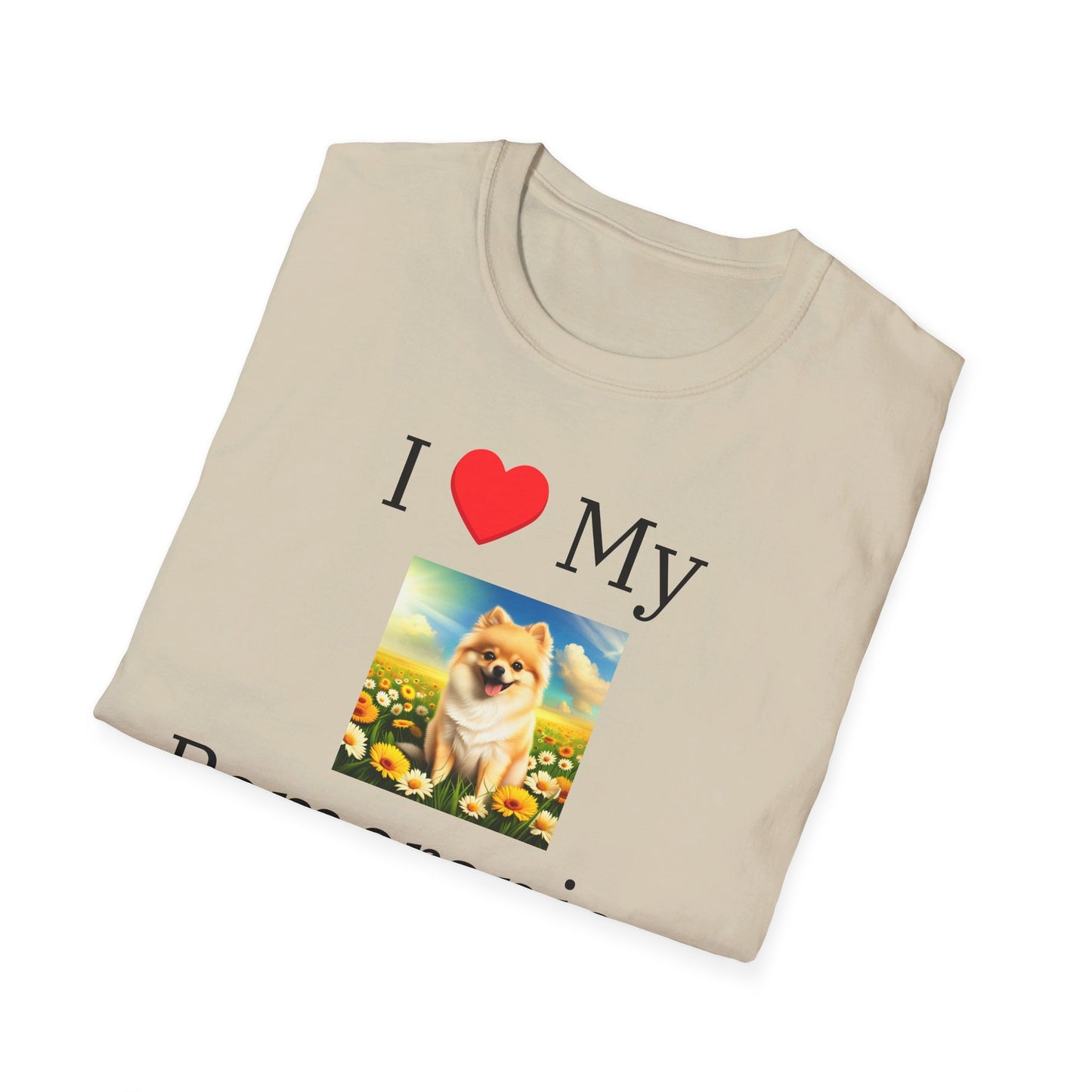I Love My Pomeranian T-shirt