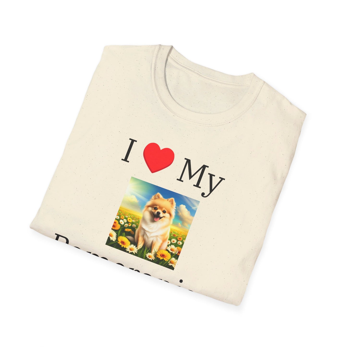 I Love My Pomeranian T-shirt