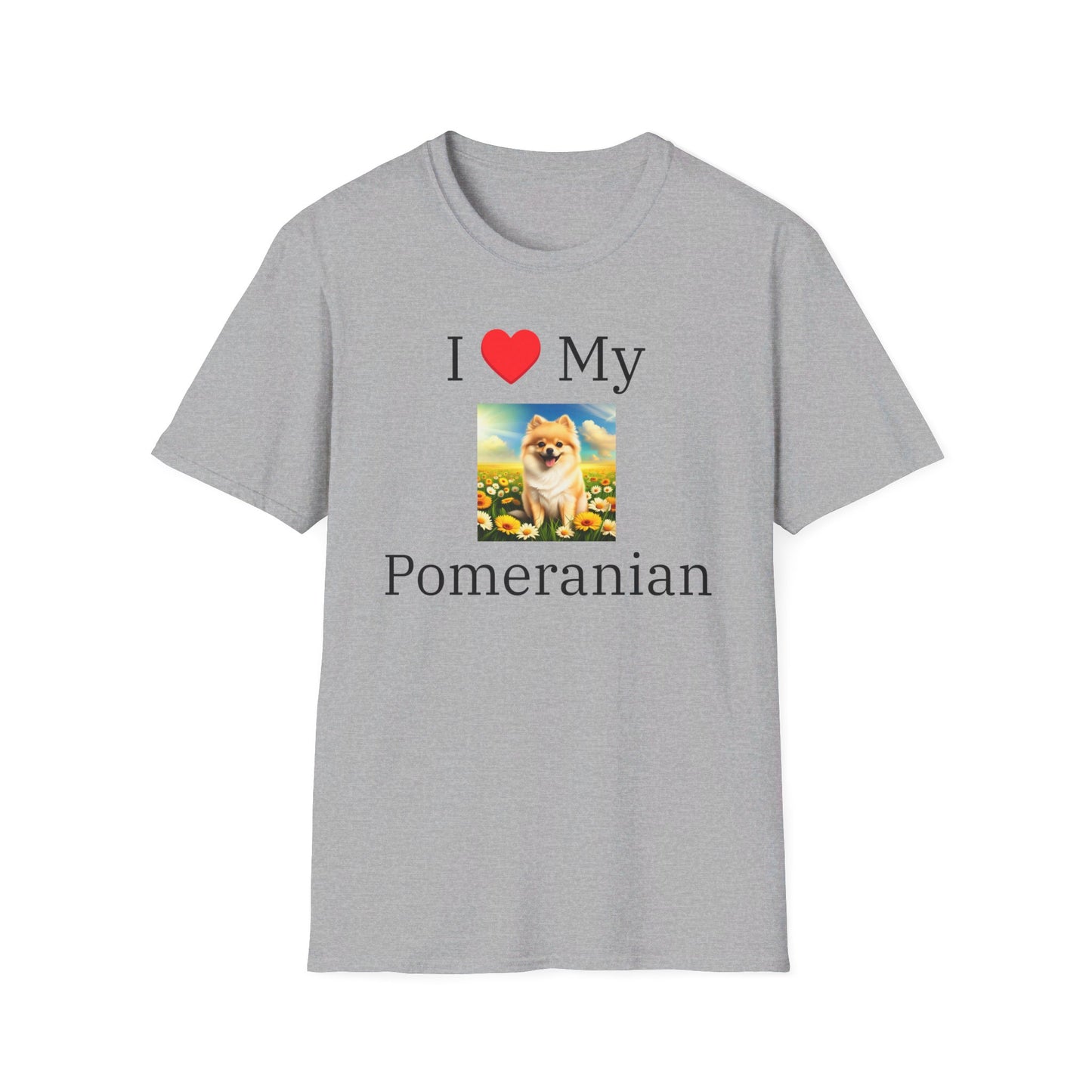 I Love My Pomeranian T-shirt