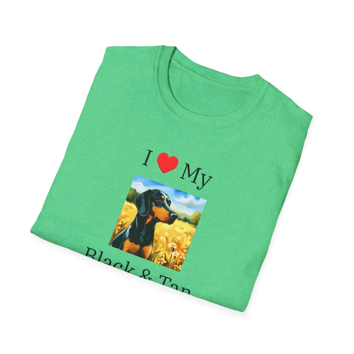 I Love My Black & Tan Hound T-shirt