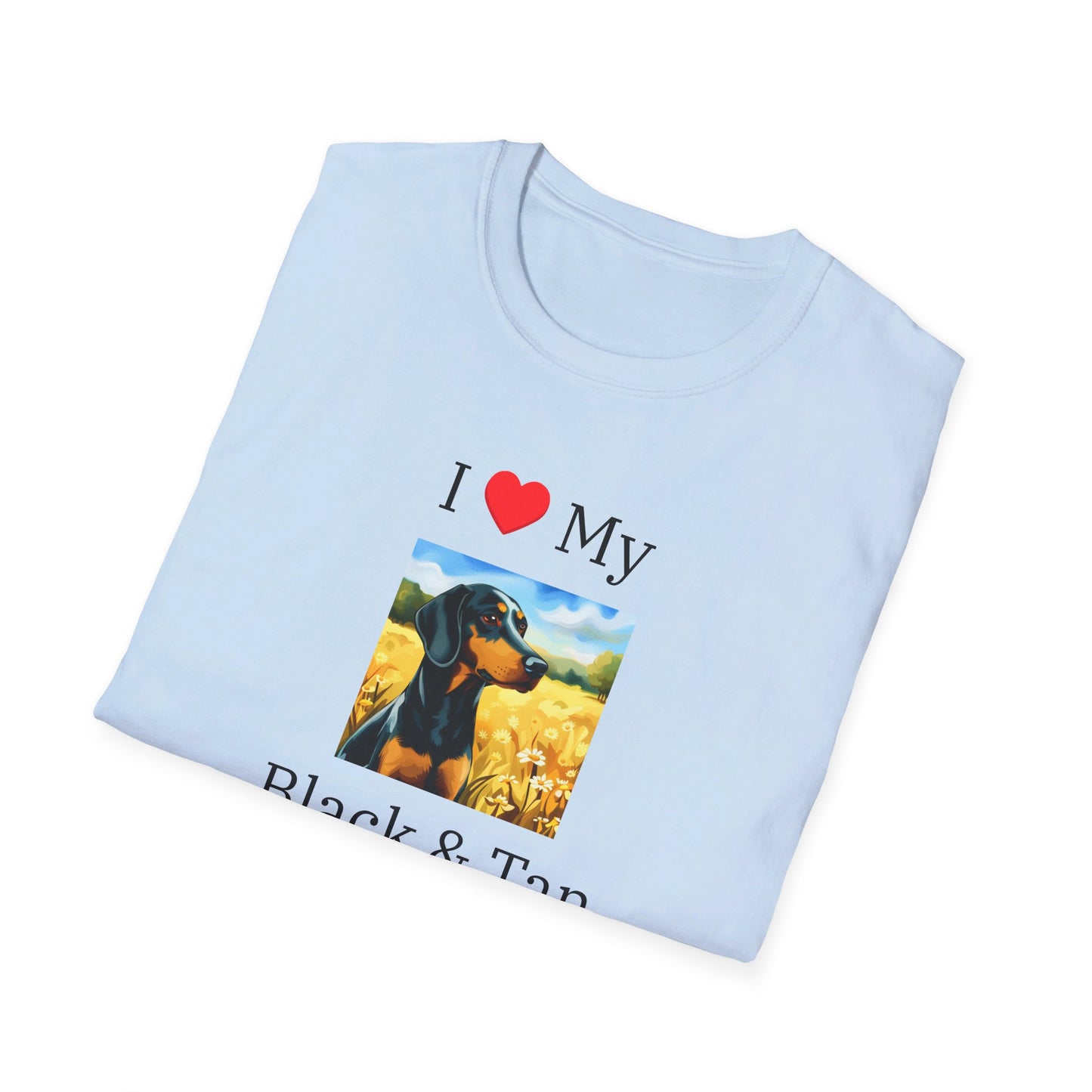 I Love My Black & Tan Hound T-shirt