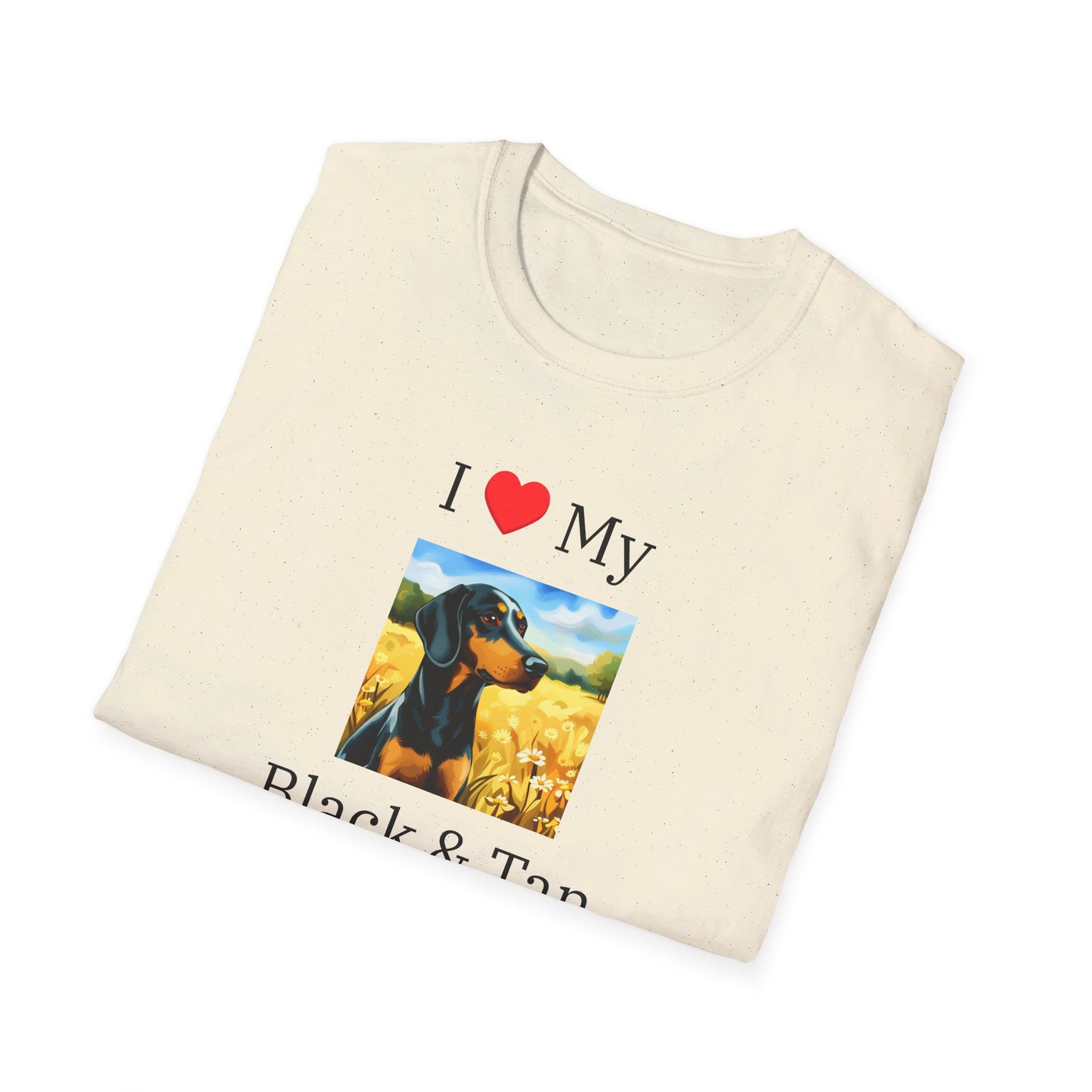I Love My Black & Tan Hound T-shirt