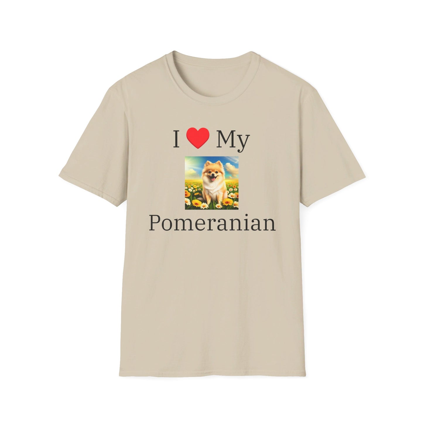 I Love My Pomeranian T-shirt