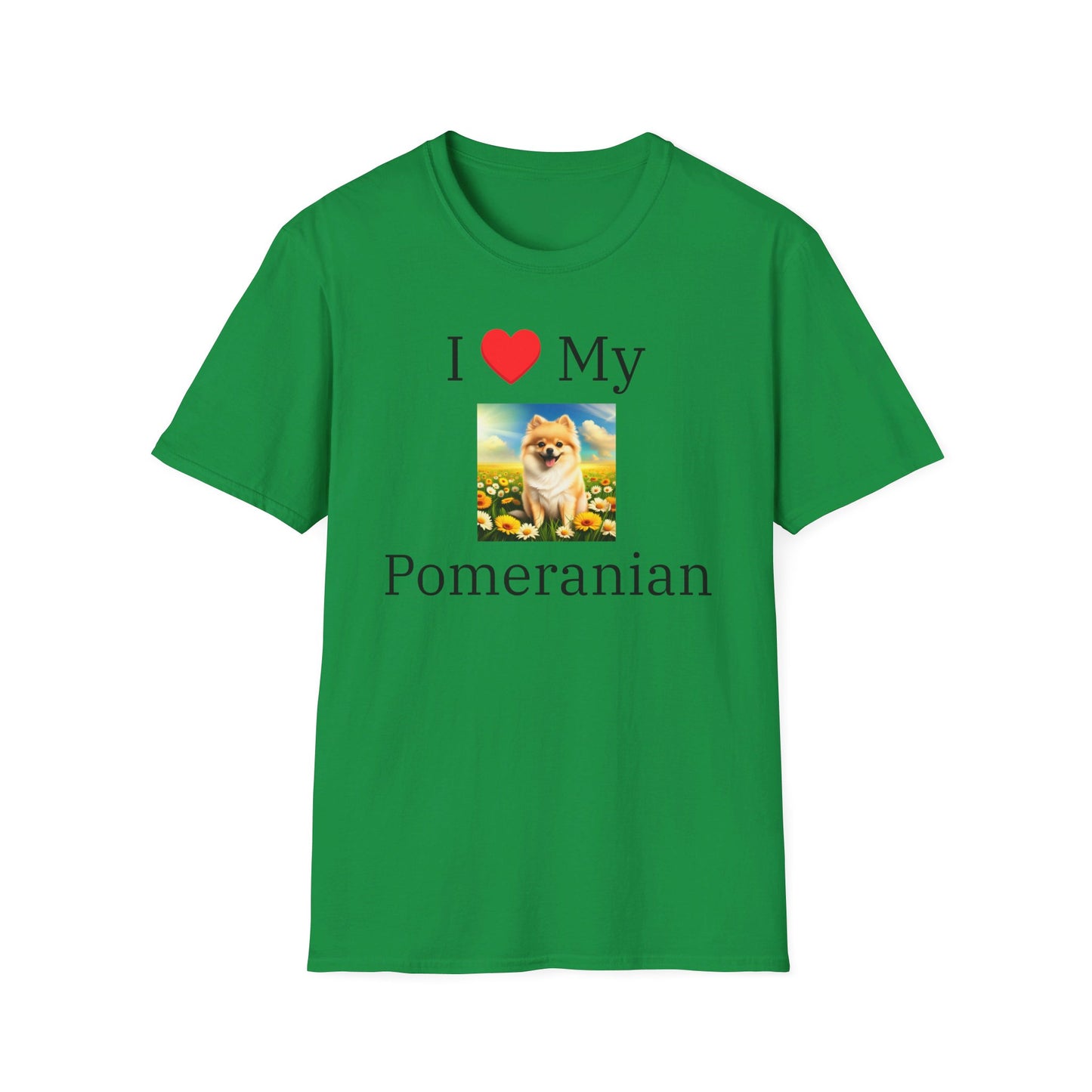 I Love My Pomeranian T-shirt