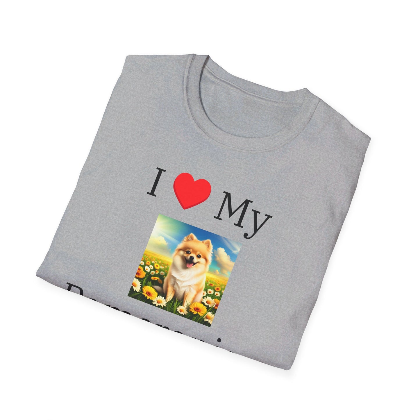 I Love My Pomeranian T-shirt