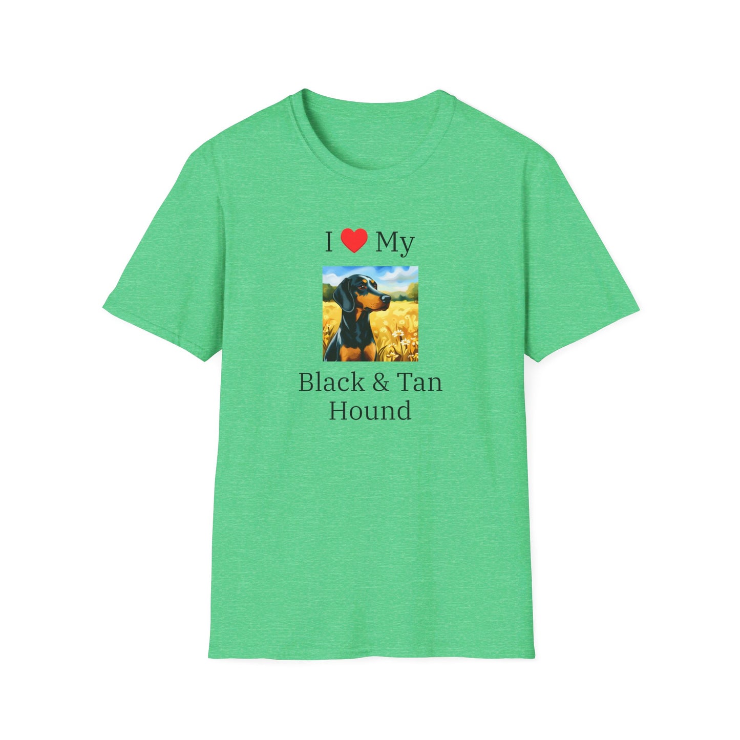 I Love My Black & Tan Hound T-shirt