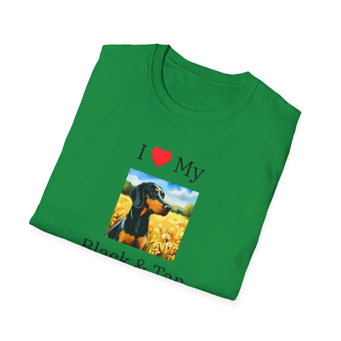 I Love My Black & Tan Hound T-shirt