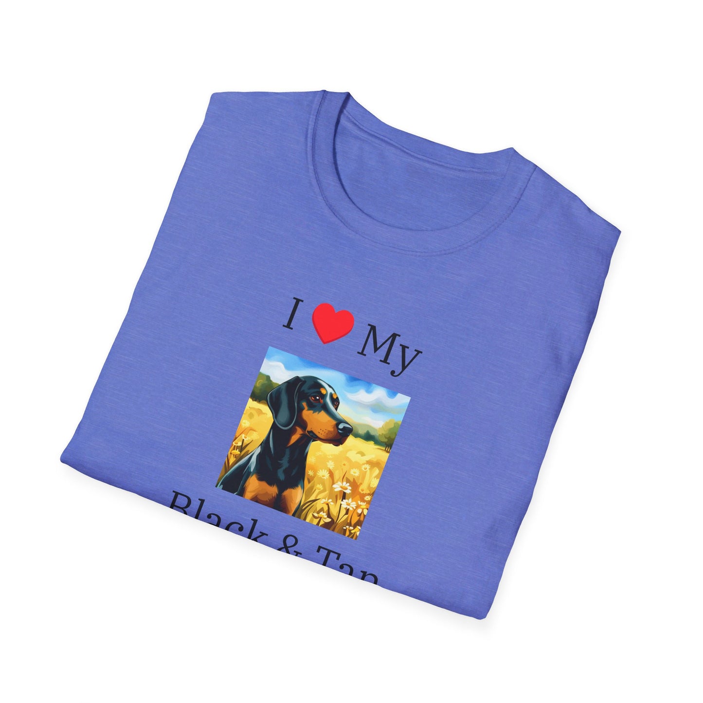 I Love My Black & Tan Hound T-shirt